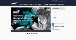 Desktop Screenshot of afes.org.au
